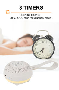 Máquina de Sonido Portátil para Dormir Bebés con Luz Nocturna, 16 Sonidos Relajantes y Función de Grabación, Máquina de Ruido Blanco - Product Image 5