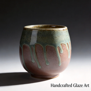 Tazas de <span class=keywords><strong>Café</strong></span> de Cerámica Pintadas al Estilo Japonés Vintage para Hogar, Oficina u Hotel, Colección con Logotipo, Tamaño Pequeño 150ml, Tazas de Té - Product Image 5