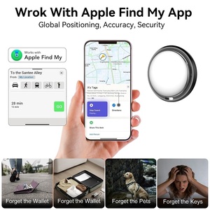 Nouveau localisateur AirTag 2026 certifié Google, longue autonomie de batterie, étanche IP67, en plastique, pour clés, animaux de compagnie, portefeuilles, anti-perte - Product Image 2
