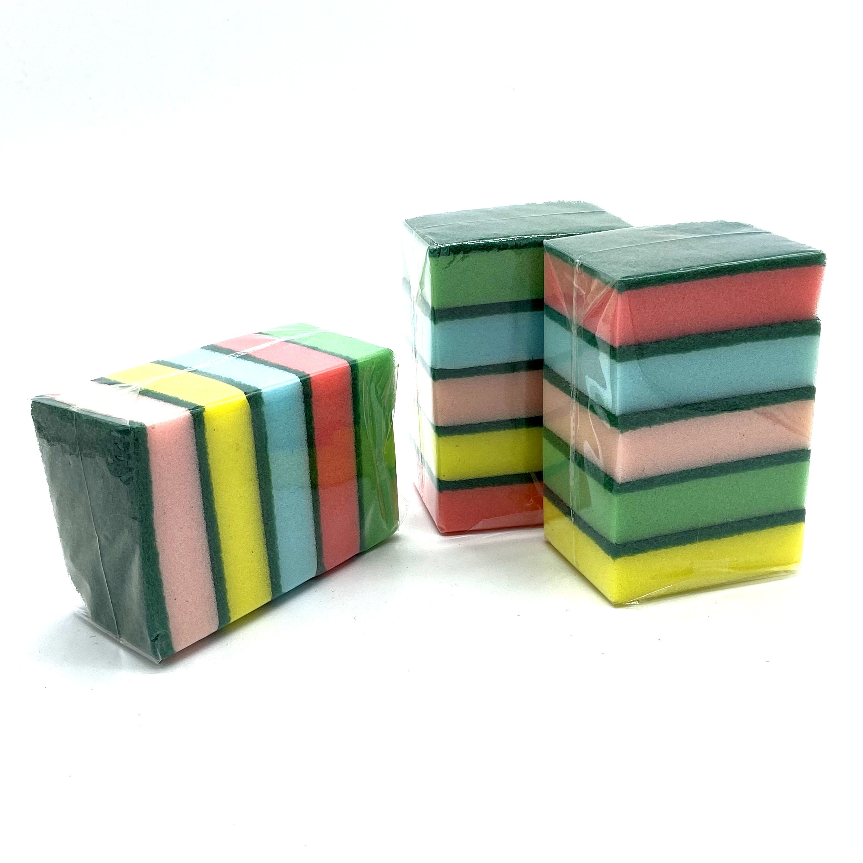 Мощная кухонная моющая полиуретановая губка для мытья посуды оптом или весь набор