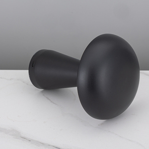 Modern Crystal Bell <b>Shade</b> Table Lamp Brass Base E26 LED AC 110V 3000K <b>Black</b> <b>Shade</b> Decorative Middle Size Push Button - Product Image 6