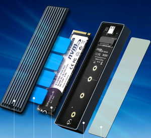 10Gbps กล่อง shuole HDD SSD M.<span class=keywords><strong>2</strong></span> NVMe PCIe เป็น USB 3.<span class=keywords><strong>2</strong></span> SSD Enclosure 4T TO Type C สำหรับ M.<span class=keywords><strong>2</strong></span> HDD ที่มีเคสหน้าจอ LCD ขนาดใหญ่ - Product Image 5