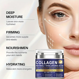 <span class=keywords><strong>Crema</strong></span> de retinol para cara, <span class=keywords><strong>cuello</strong></span>, <span class=keywords><strong>crema</strong></span> de colágeno para tensar la piel, hidratante facial antienvejecimiento, día y noche para mujeres y hombres - Product Image 3