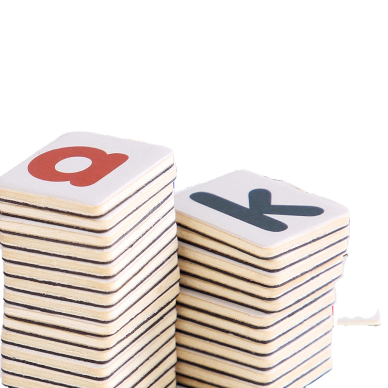 Baby Montessori Education English Alphabet Cards Magnetic Puzzle Toys Early Education Learning Words Writing Spell Teaching Aids