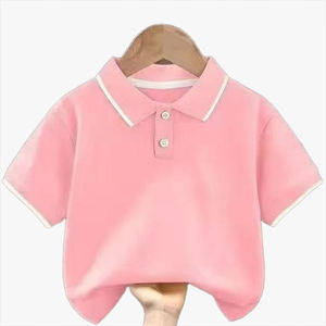Camiseta Polo de Manga Corta para Niños, Estilo 2026, Ropa de Verano, Poliéster, Diseño de Dibujos Animados, Versátil - Product Image 5