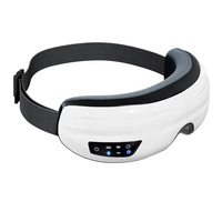 Augenmassagegerät mit Luftdruck-Kompression, Bluetooth-Musik, Graphen-Heizung, 2-stufiger Heißkompresse, Faltbar, Großhandel Augenmassagegerät