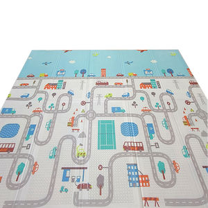 Suelo <span class=keywords><strong>plegable</strong></span> de dibujos animados grueso cuidado del bebé actividad boca abajo tiempo durmiendo jugando <span class=keywords><strong>alfombra</strong></span> de juego para bebé niño - Product Image 2