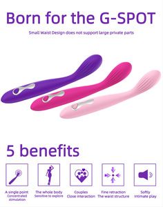 Vibratori a forma di penna giocattolo sexy vibrante da donna con punto g vibratore da donna - Product Image 4