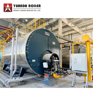 Nieuwe industriële horizontale vuurpijpketel van 10 TPH op aardgas/<span class=keywords><strong>HFO</strong></span> voor suikerfabrieken - Product Image 3