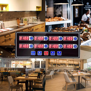Portable 8-Channel Digital <strong>Timer</strong> with LCD Display Kitchen Cooking Timing Clock Shaking Reminder Commercial Kitchen Equipment - Product Image 3