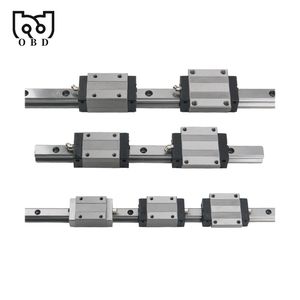 Guía lineal con deslizamiento de rodamiento de bloque 1500mm para riel de enrutador CNC Hiwin Guía lineal CNC - Product Image 1