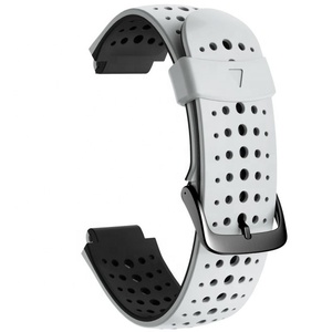 Correa de <span class=keywords><strong>reloj</strong></span> de goma de silicona de doble color de suministro directo de fábrica <span class=keywords><strong>para</strong></span> modelos <span class=keywords><strong>Garmin</strong></span> Forerunner 220 230 <span class=keywords><strong>235</strong></span> 620 630 735 - Product Image 6