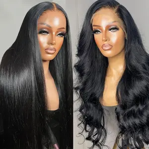HD Lace Frontal Wig Swiss Lace Wigs Human Hair Lace Front Pelucas-Cabello-Humano- Pelucas Perucas Cabelo Humano Original Natural