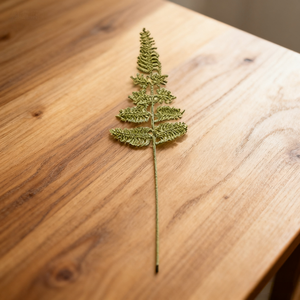 Muñeco de helecho de peluche único para libros, planta <span class=keywords><strong>Amigurumi</strong></span> hecha a mano, marcapáginas relleno, marcador de tejido de hilo para lectores - Product Image 2