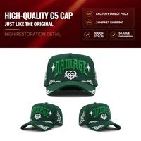 En stock: Gorras de béisbol originales Chrome con forro de satén, de 5 paneles, modelo B CROSS Barbas, con código NFC