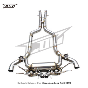 Tuning OEM Factory Valve Catback para mercedes-benz <span class=keywords><strong>AMG</strong></span> GTR/<span class=keywords><strong>GT</strong></span> <span class=keywords><strong>R</strong></span> C190 4,0 T 2019-2023 Sistema de silenciador de tubo de escape de acero inoxidable - Product Image 2