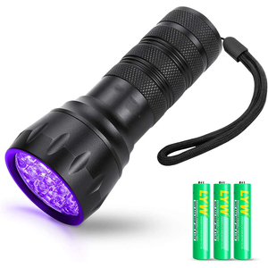 Linterna UV de 21 LED de Aleación de Aluminio para Detección de Orina de Mascotas, Linterna UV TAIKOO de 21 LED - Product Image 6