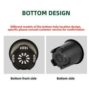 <span class=keywords><strong>Macetas</strong></span> de Vivero Decorativas y Transpirables para Jardín e Invernadero, Maceta Pequeña Artística para Suculentas por Galón, Material de PP con Agujero de Drenaje - Product Image 4