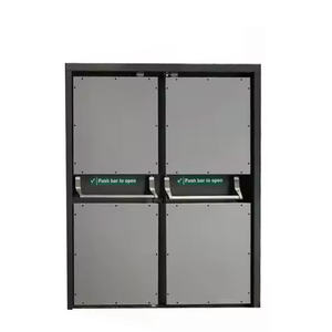 Las puertas contra incendios <span class=keywords><strong>de</strong></span> acero se personalizan a pedido y son necesarias para centros comerciales, lugares densamente poblados como centros comerciales - Product Image 1