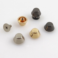 Paku Keling Logam 8-15mm, Kancing Rivet, Sekrup, Stud, Tombol, Paku Kaki Tas, Penjepit Pelindung, Aksesoris Kerajinan Kulit