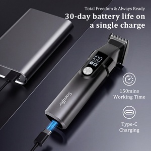 Sonifer SF-9799 <span class=keywords><strong>Tondeuse</strong></span> à <span class=keywords><strong>cheveux</strong></span> magnétique portable 6 en 1 sans fil, <span class=keywords><strong>tondeuse</strong></span> à barbe électrique, kit de toilettage pour hommes - Product Image 6