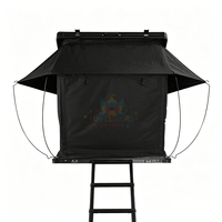Tente de toit rigide 4 saisons de luxe pour 4 personnes, tente de toit toutes saisons pour SUV, camping hivernal, voyages en plein air
