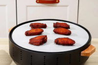 Papier et carton de cuisson biodégradable de qualité alimentaire, enduits de silicone, pour barbecue et four chaud