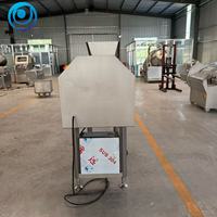 Machine industrielle de découpe de viande 3D haute vitesse pour la formation de cubes de poulet, conforme aux normes d'exportation