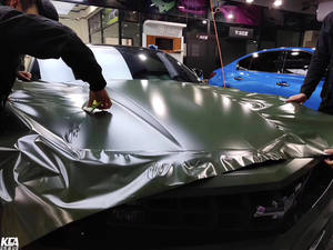 Film de protection de voiture en vinyle <span class=keywords><strong>vert</strong></span> <span class=keywords><strong>mat</strong></span> <span class=keywords><strong>kaki</strong></span> en céramique métallique - Product Image 2