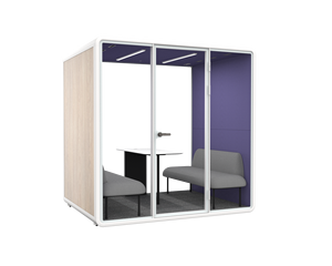 บูธบันทึกเสียงแบบมืออาชีพ ปิดมิดชิด กันเสียงรบกวน พร้อมระบบแยกเสียงรอบทิศทาง สำหรับพอดแคสต์และการพากย์เสียง - Product Image 3