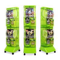Distributeur automatique de capsules amélioré, mécanisme de distributeur automatique de bonbons à jetons Euro/