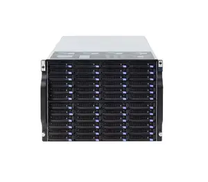 Toploong 8U servidor RackMount 48Bay Hot Swap caja de almacenamiento chasis con expansor de 6 Gb/s