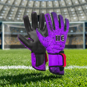 Gants de gardien de but de football professionnel en latex allemand avec protection des doigts Gants de gardien de but de match Vêtements d'entraînement - Product Image 4