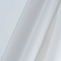 150cm Largeur TC 65/35 115gsm à 120gsm Blanc Dacron 65% Polyester 35% Coton Popeline Tissu par Rouleau