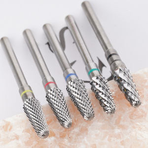 Fraise conique russe en carbure de tungstène de 3/32 pouces pour manucure électrique - Product Image 4