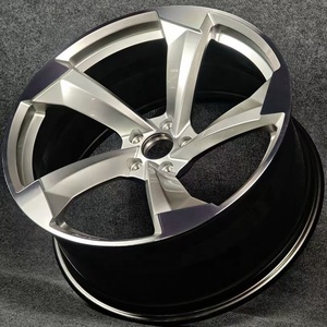 Cerchi in Lega Forgiati Personalizzati Stile Blade 17-22 Pollici Compatibili con 5x100 5x108 5x112 5x114.3 5x120 5x127 Cinque Razze per Audi A3 A4 A6 Serie RS - Product Image 1