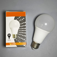 Ampoules LED pour plafonniers 7W 9W 12W 15W 18W Culot B22 E27 Matière première du fabricant pour ampoules LED