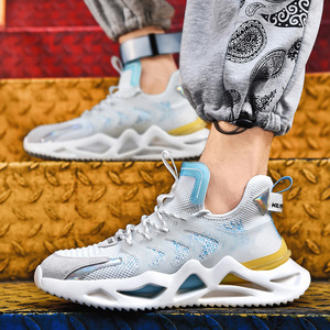 <span class=keywords><strong>Chaussures</strong></span> Homme 2023 Nouvelle Collection Tissu Volant Respirant Version Coréenne Mode Décontractée Course en Plein Air <span class=keywords><strong>Chaussures</strong></span> de Mode Transfrontalières Vente en Gros - Product Image 3
