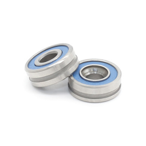 Rodamientos de Bolas de Ranura Profunda No Estándar de Suministro Directo de Fábrica, Anillo Exterior de Ranura Única 605RS, Guía Avellanada de un Solo Lado - Product Image 1