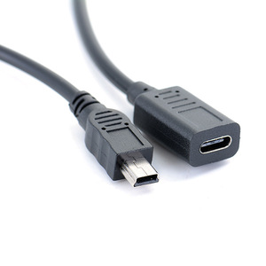Mini adaptador USB macho a tipo C hembra, cable de carga de datos para teléfono móvil - Product Image 2