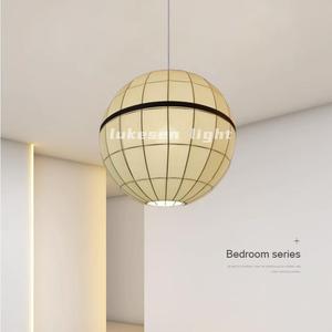 Lampe suspendue ronde E27 LED, globe blanc, pour restaurant, café, bar, installation facile - Product Image 2