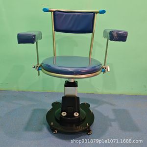 Silla de Doctor con Respaldo, Altura Ajustable, Giratoria, Silla de Barbero, Cuero Sintético, Base Redonda, Diseño Moderno - Product Image 5