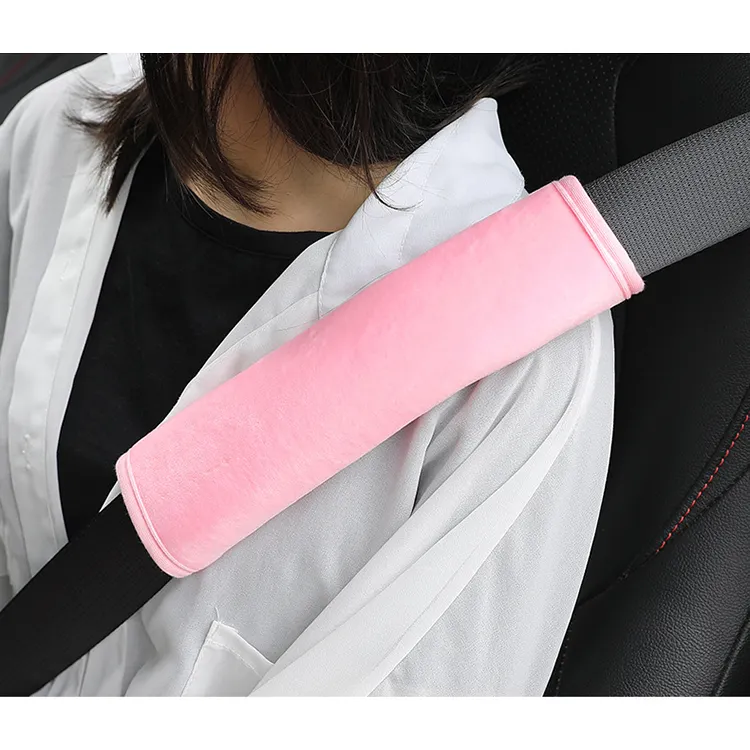 Vente en gros de housse de ceinture de sécurité de voiture, rembourrage de protection de sangle de ceinture de sécurité automobile