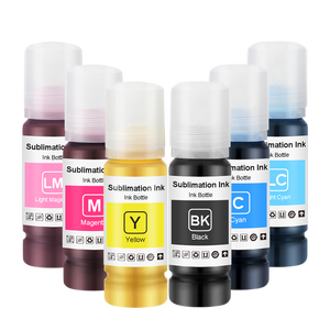 Mực in thăng hoa siêu đậm đặc <span class=keywords><strong>100ML</strong></span> 6 màu dành cho máy in Epson L8050 L130 L210 L8058 L1250 L3250 L3256 L3259 L805 L380 - Product Image 1
