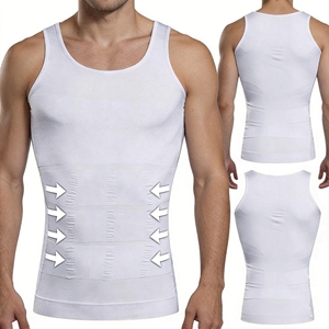 Maglietta Modellante OEM/ODM, Contenitiva e Snellente, Sottoveste Modellante per Uomo, Gilet Modellante Maschile - Product Image 1