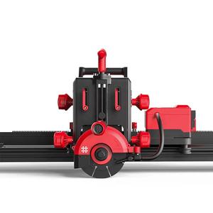 Coupeur de dalles de carreaux de porcelaine <span class=keywords><strong>Gres</strong></span> électrique coupant 45 chanfreiner la <span class=keywords><strong>machine</strong></span> avec des rails de guidage de 3380mm - Product Image 2