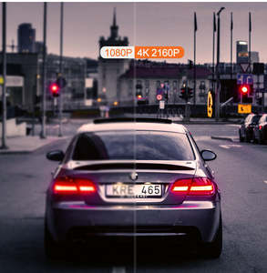 Accessoire Car Mini 2 "4K 2160P/1080P FHD Dash Cam pour voiture Caméra 170 degrés pour enregistrer de la vidéo WiFi GPS Vision de nuit Caméra Dash 4g - Product Image 6