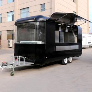 İhracat Standartlarında Ticari Mobil Yemek Kamyonu Tam Donanımlı Fast Food Römork Üreticisi - Product Image 1