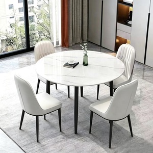 Set di Tavoli e Sedie per Reception, Area Negoziazione, Sala Ospiti, Ufficio, Zona Relax, Sala da Pranzo e Cucina - Product Image 3