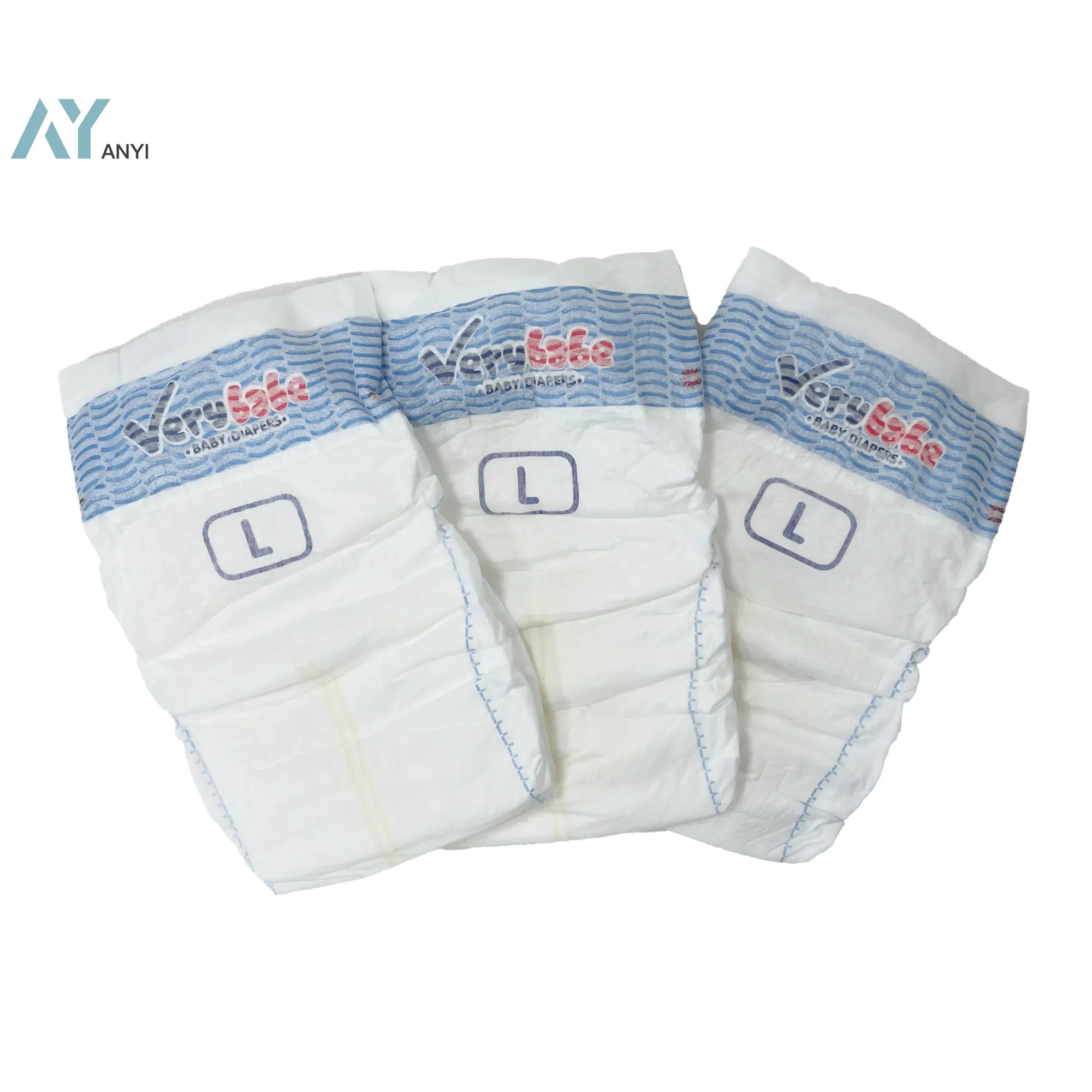 New Design High Quality Disposable Children Magic Tape Super Breathable Baby Diaper Nappies